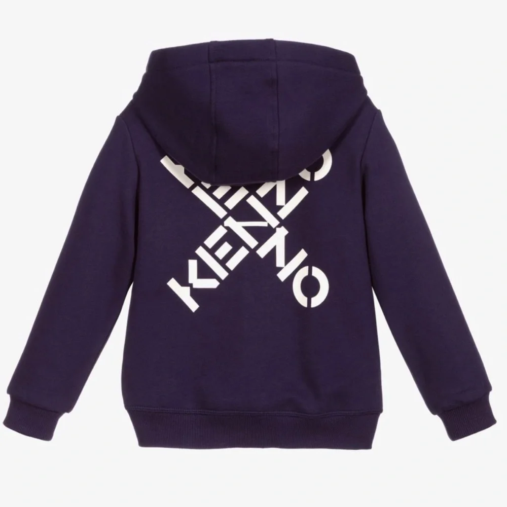 Kenzo cross zip up hoodie - Picture 2 of 2